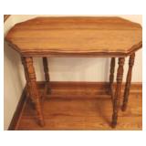 Wood Table - 34 x 19 x 29