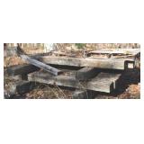 Lot of Railroad Ties 8.5ft long