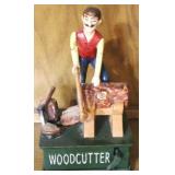 "Woodcutter" Cast Iron Bank - 6 x 10