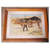 Framed Print of Pony Express - 29.5 x 20.5