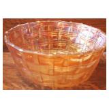 Carnival Glass Bowl - 7 x 3