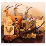 Lot of Assorted Gazelle Figures & More