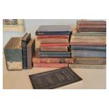Box Lot of Very Old Books
