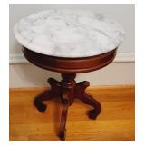 Carlton McLendon Marble Top Fern Stand