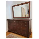 8-Drawer Dresser w/ mirror