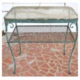 Vintage Metal Side Table