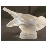 Lalique Crystal Bird Figurine