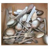 Group of flatware