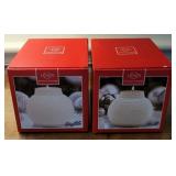 2 Ornamental Glow Votives by Lenox