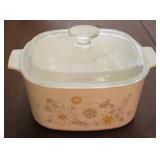 Corning covered dish - 6.5 x 10 x 9.5