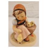 Hummel Chick Girl figurine, full bee mark