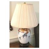 Oriental Porcelain Lamp Ginger Jar