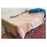 Adjustable Hospital Bed w/ bedding