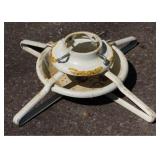 Mid century metal Christmas tree stand - 20"