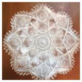 Early American cut glass 10.5" bowl