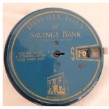Danville Loan and Savings Bank, Tin/Metal Bank