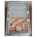 Wilton Recipe Right Non-Stick Baking Sheets, 3pcs