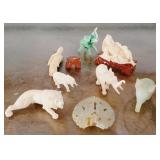 Oriental miniature statues