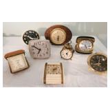Group Mid-Century Clocks