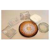 Group Lot of Candlewick & Other Ashtrays