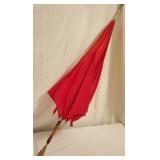 Vintage Carved Handle Umbrella