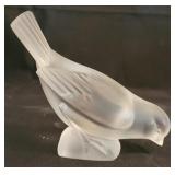 Lalique Crystal Bird Figurine