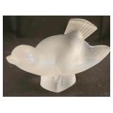 Lalique Crystal Bird Figurine