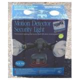 Motion sensor light in box