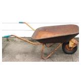 Old Craftsman wheel barrow, as is