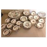 Coalport Bone China "The Indian Tree" - 85 pieces