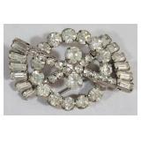 Weiss Vintage Rhinestone Pin, signed