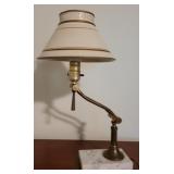 Adjustable Desk Lamp Tole Shade