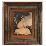 Framed Portrait of Girl