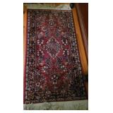 Karastan Sarouk rug, 4.9 x 2.2