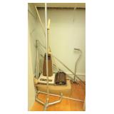 Closet lot - on floor only, Hoover vacuum