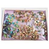 4 Vintage Beaded Necklaces