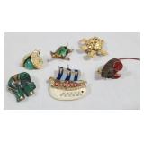 Assorted Costume Pins