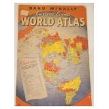 1945 Rand McNally Current Events World Atlas