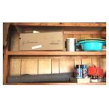 Shelf lots assorted items