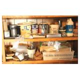 Shelf lots assorted items