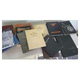 Group Lot of Vintage Yearbooks