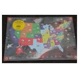 U S Quarter collection map, sealed