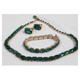 Weiss Vintage Choker, Bracelet & Earrings