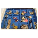 Group Lot of Vintage Pins, Bracelets & more