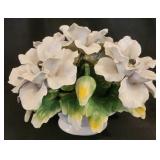 Capodimonte Flower Sculpture