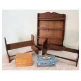 Group lot wood items