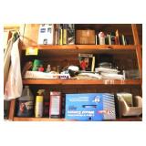3 Shelf lots assorted items