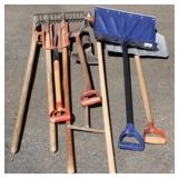 Assorted yard tools