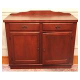 Vintage double door server - 36 x 43 x 17