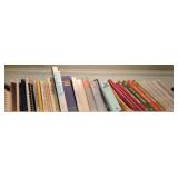 Shelf of Cookbooks & more